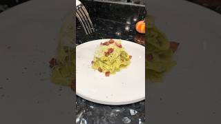 Pasta Carbonara Traditional pasta cooking food quickrecipe italia dinner viralvideo keto [upl. by Aarika]