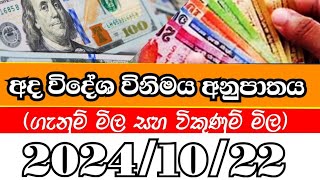 Money Exchange Rates Today අද විදේශ විනිමය අනුපාතයNewsSL Newsdot dollar euro currencyexchange [upl. by Ssepmet458]