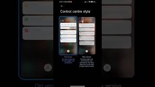 MIUI 125 Control center old and new [upl. by Linkoski]