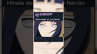 Hinata death 😭an save Naruto 🥺naruto animeedit anime hinata trend viralshort shorts pain [upl. by Budge]