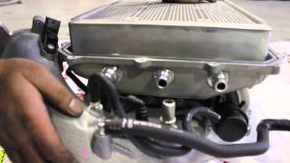 FPV 335GT Supercharger Intercooler Installation 720p [upl. by Siravrat770]