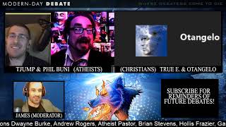 Intelligent Design DEBATE Atheists Vs Christians [upl. by Rolfston642]