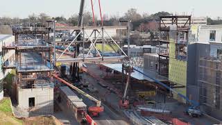 Wellstar Kennestone Hospital Bridge Timelapse [upl. by Eellac210]