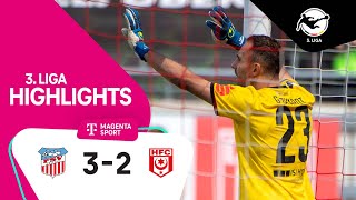 FSV Zwickau  Hallescher FC  Highlights 3 Liga 2223 [upl. by Nnairrek503]