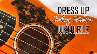 Pickguard Sticker Amber for Ukuleles [upl. by Amora674]