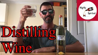 Distilling Homemade Elderflower Wine [upl. by Krystyna486]