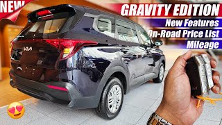 2024 Kia Carens GRAVITY Edition Whats new On Road Price List Mileage [upl. by Notlih]