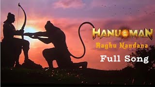 Raghunandana Song  Hanuman  Teja Sajja Amritha [upl. by Daveda]