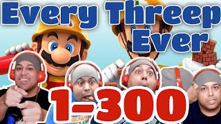 Every DashieGames Threep Ever  Super Mario Maker 1 amp 2  1300 [upl. by Grobe876]