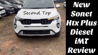 New Sonet Facelift Htx plusSecond Top Diesel imt Review in Details [upl. by Berkman]