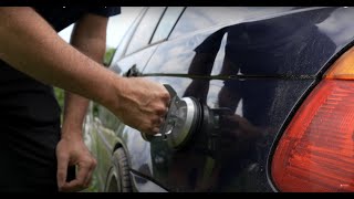 Can A Harbor Freight Suction Cup Dent Puller Remove A dent From Your Car [upl. by Nnomae]