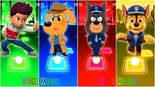 PAW Patrol amp Sheriff Labrador  Sheriff Labrador 🆚 Ryder 🆚 Officer Dobermann 🆚 Chase 🎶 Tiles Hop [upl. by Novled]