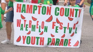 Hampton Co holds 81st annual Watermelon Festival [upl. by Pierson]