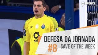 Defesa da Jornada Liga 1819 8 Casillas FC Porto [upl. by Tur203]