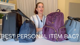 My Favorite Personal Item Bags [upl. by Aelanna]