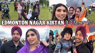 NAGAR KIRTAN ਤੇ ਹੱਥਾਂ ਪੈਰਾਂ ਦਾ ਬੁਰਾ ਹਾਲ ਹੋ ਗਿਆ Oscar amp JD ਨੇ ਬੰਨੀ ਪੱਗ Palaazo Song HarmanBeauty [upl. by Nirol]