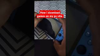 How I download games on my ps vita [upl. by Ahsienroc]