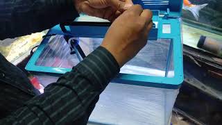 Unboxing CR380 Aquarium  Imported Fish Tank  Modular Glass Aquarium  tank fishtank amazing [upl. by Keynes]