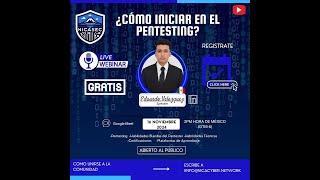 📢 Evento de NicaSecurity ¿Cómo iniciar en el Pentesting [upl. by Sremmus167]