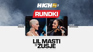 HIGH League 3 Rundki Aniela „Lil Masti” Bogusz vs Zusje Astafiewa [upl. by Ayr]