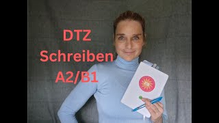 DTZ🇩🇪 A2B1  ✒️ Schreiben🧾  Thema Kursanmeldung [upl. by Ronaele156]