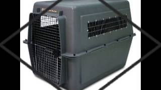 Petmate 21647 Pet Porter Fashion Dog Crate Giant Dark Gray [upl. by Ailero]