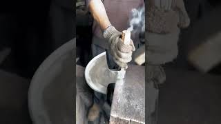 Axe handle installation process [upl. by Arrim170]