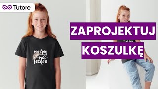 Projektowanie logo na koszulkę  stwórz unikalny wzór [upl. by Cirala]