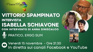 NuovaMente Live  Vittorio Spampinato intervista Isabella Schiavone [upl. by Eillat]