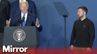 Joe Biden introduces Zelensky as President Putin [upl. by Pammi]