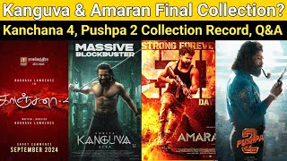 Kanguva amp Amaran Final Collection  Sardar 2 Kanchana 4 Indian 3 Release The Raja Saab [upl. by Terina]