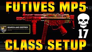 I Tried FUTIVES MP5 Class Setup in Search and Destroy Best MP5 Rush Class Search and Destroy MW [upl. by Oicnedif]