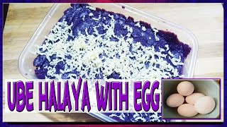 UBE HALAYA WITH EGG [upl. by Aggappora462]