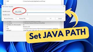 How to Setup Java Path in Windows 11 Permanently [upl. by Toomay]