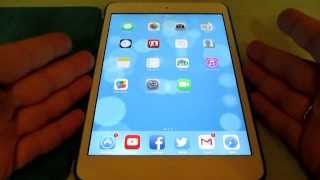 Video prova IOS7 su Apple iPad Mini [upl. by Adali64]