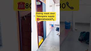 Sliding mesh door in Karimnagar warangalhomeinteriordesignviralvideodoorsslidingsysteminterior [upl. by Volnay]