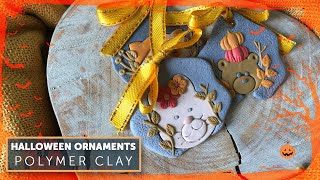 Polymer Clay Tutorial 138 Halloween Ornaments from Polymer Clay [upl. by Machutte]