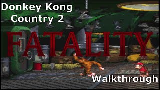 Donkey Kong Country 2 Walkthrough HD Snes [upl. by Ailatan]