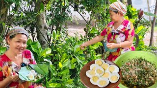 Trancam daun mangga daun jambu mente gembrot serba mentah dan segar [upl. by Cung]