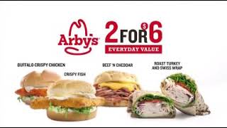 Arby’s 2 for 6 TV AD USA 2021 [upl. by Trebliw]