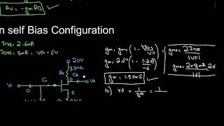 Example on AC self Bias configuration AC analysis self Bias configuration Example [upl. by Blatman]