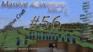 Minecraft Massive Adventure Season 2 Серия 56 quotКонструирование на деревеquot [upl. by Paley]