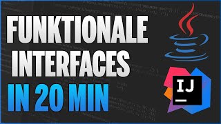 FUNCTIONAL INTERFACES Funktionale Programmierung in Java 2 [upl. by Aidam893]