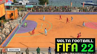 Fifa 22 Volta Football  Liverpool VS Manchester City Match Gameplay [upl. by Alrzc]