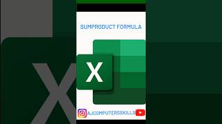 SUMPRODUCT FORMULA excel exceltips exceltech exceltricks trending exceltutorial shorts [upl. by Damian]