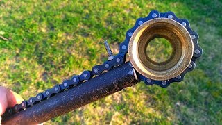 Do not throw the Old Bicycle Chain Make Awesome Tool [upl. by Rowley501]