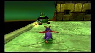 Spyro the Dragon  Terrace Village Walkthrough PS1 [upl. by Ylrebmit872]