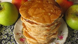 Pancakes de Manzana  Cocina CyD [upl. by Reisfield728]