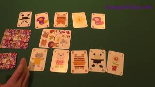 Jugar al Minimatch juego de cartas de Djeco [upl. by Belia]