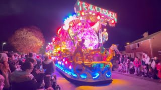 Bridgwater Carnival 2023 filmed  Parkway Luckington  Drum Bus  Little R  Ramblers cc’s  walkers [upl. by Idas]